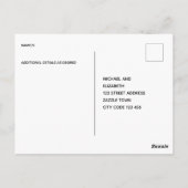 LANDELIJK Bewaar Datum Metselwerk Potten Snaar Ver Briefkaart (Achterkant)