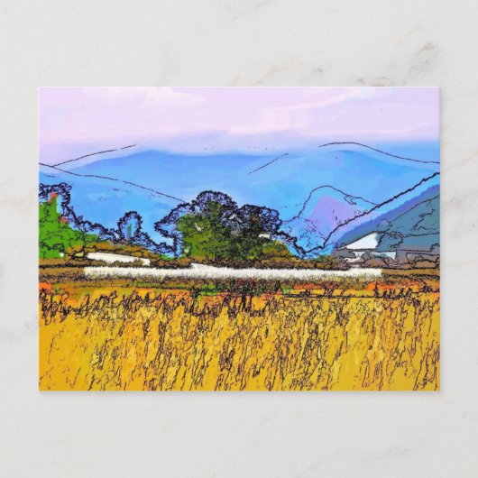LANDELIJK BRIEFKAART (Voorkant)