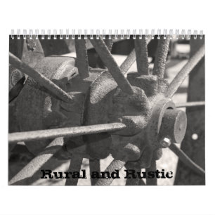 Landelijk en rustiek kalender