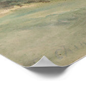 Landelijk landschap, antiek Uitgestrekt landschap Poster (Hoek)