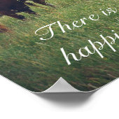 Landelijk landschap met koeien poster (Hoek)