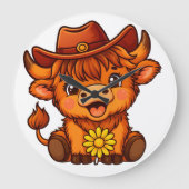 LANDELIJK PRACHTSTUK GROTE KLOK (Voorkant)