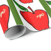 Landelijk rood ompakken cadeaupapier (Rol Hoek)