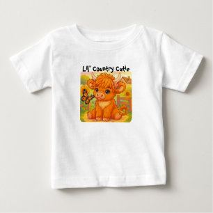 Landelijk T-shirt voor kleintjes