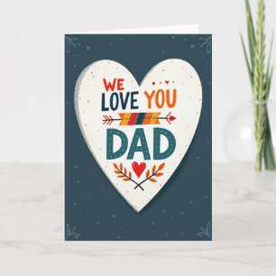 Landelijk Wij Houden Van Jou Papa Kaart