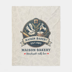 Landelijke Bakkerij Winkel Gebak Dessert Zoete Taa Fleece Deken