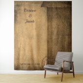 Landelijke boerderij western fotohokje bruiloft wandkleed (In situ)