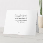 Landelijke Boerderijen Kerstmis Jezus Scripts Big Kaart (Achterkant)