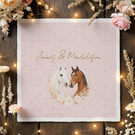 Landelijke Boho Country Bruiloft Servet