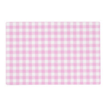 Landelijke Cottage Roze Geruite Keuken