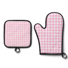 Landelijke Cottage Roze Geruite Keuken