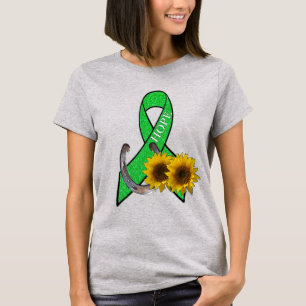 Landelijke Country & Western Lyme-bewustzijn T-shirt