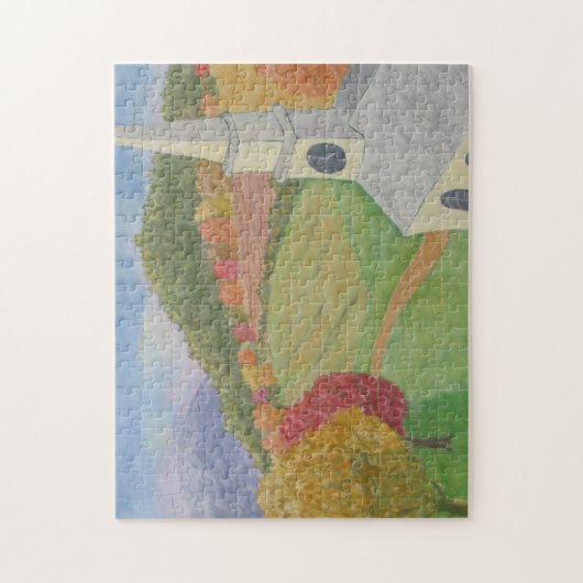 Landelijke droomlandschap legpuzzel (Verticaal)