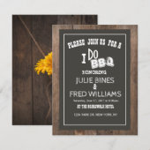 Landelijke Floral Rehearings Kaart (Voorkant / Achterkant)