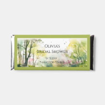 Landelijke houten lente bos bruidsshower