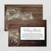 Landelijke houten metselwerfpot landelijke recepti kaart (Voorkant / Achterkant)