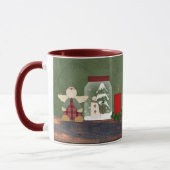 Landelijke kerstMok Mok (Links)