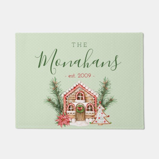 Landelijke kerstontbijt deurmat (Voorkant)