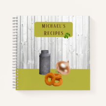 Landelijke keuken met naam receptenboek