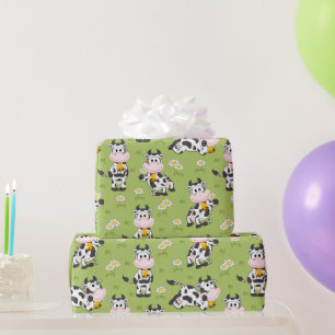 Landelijke Koeien Cadeaupapier
