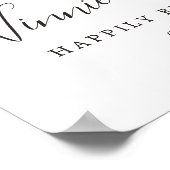 Landelijke lavender Weddenschap Poster (Hoek)