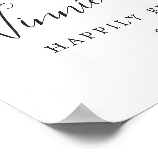 Landelijke lavender Weddenschap Poster (Hoek)