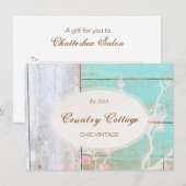 Landelijke Mode, alleenverkoop, cadeaubon (Voorkant / Achterkant)