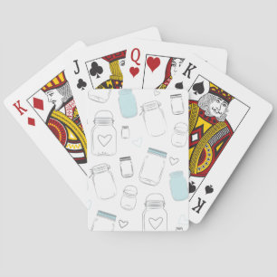 Landelijke Muurpotten Met Ambachtelijke Uitstralin Pokerkaarten