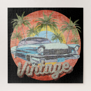 Landelijke Oude Auto Zomer Vakantie Legpuzzel