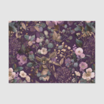 Landelijke paarse botanische vette vintage boho bl