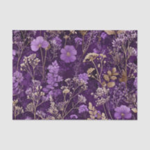 Landelijke paarse botanische vette vintage boho bl