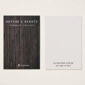 Landelijke rotswout met juwelen-kaart visitekaartje (Voorkant /achterkant)