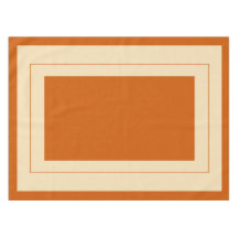 Landelijke stijl, verbrand oranje, neutraal katoen