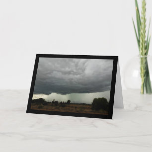 Landelijke stormwolk kaart