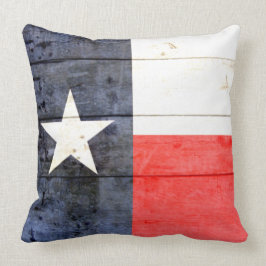 Landelijke Texas Vlag Kussen