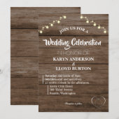 Landelijke Trouw Uitnodiging (Voorkant / Achterkant)