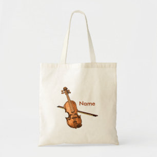 Landelijke Viool Tote Tas