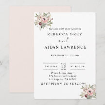 landelijke waterverf bloemboeket