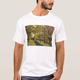 Landelijke weg door de Bluegrass-regio van Kentuck T-shirt