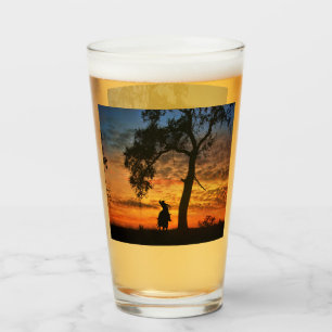 Landelijke Westerne brommer Glas