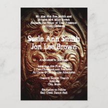 Landelijke Westerne Cowboy Wedding Invitations