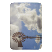 Landelijke windmolen badmat groot (Voorkant Verticaal)