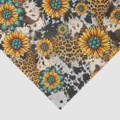 Landelijke zonnebloemen tissuepapier (Detail)