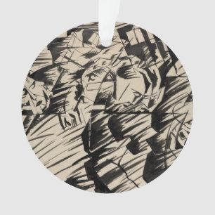 Landen die naar huis gaan ornament