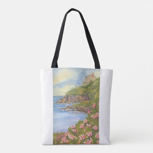 LANDEN EINDE OP BAILEY ISLAND MAINE CANVAS TAS (Achterkant)