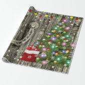 Landencharmekerstmis Cadeaupapier (Uitgerold)