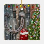 Landencharmekerstmis Keramisch Ornament (Achterkant)