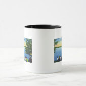 Landenclub-Uitzicht van het Sailboot Regatta op he Mok (Midden)