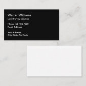 Landenenquête Visitekaartje (Voorkant / Achterkant)