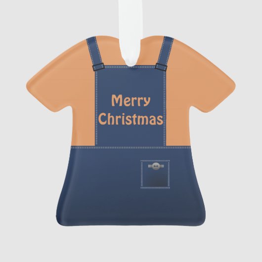 Landenfolk overalls Custom O Ornament (achterkant)